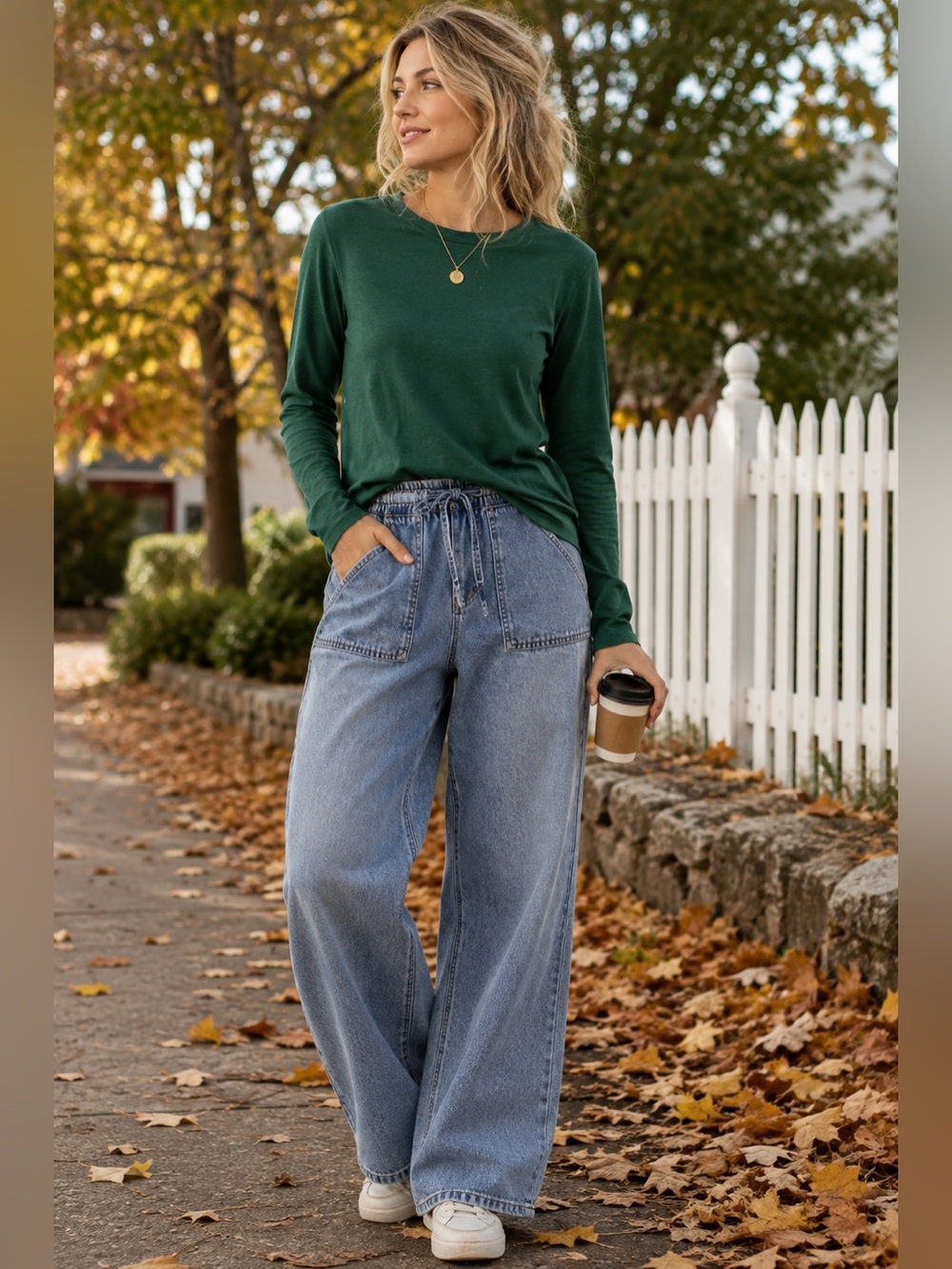 Vanilla Star Wide-Leg Jeans | Size XS | 60% Cotton